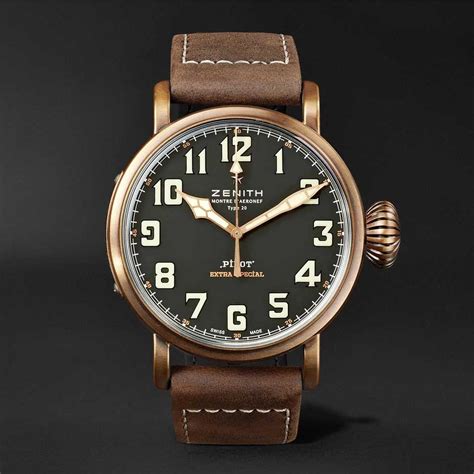 replica bronze zenith pilot watch|Genuine or Fake Zenith Pilot Type 20 Extra Special.